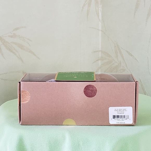 KATE SPADE ALL IN GOOD TASTE ONE SMART COOKIE COOKIE PRESS SET:NIB - Picture 11 of 12